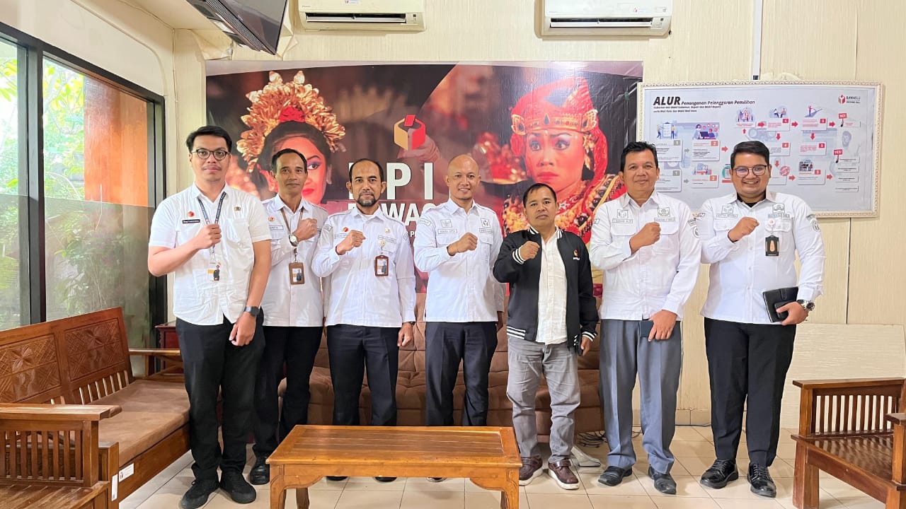 Sutrawan saat menerima konsultasi dari Bawaslu Kabupaten Badung