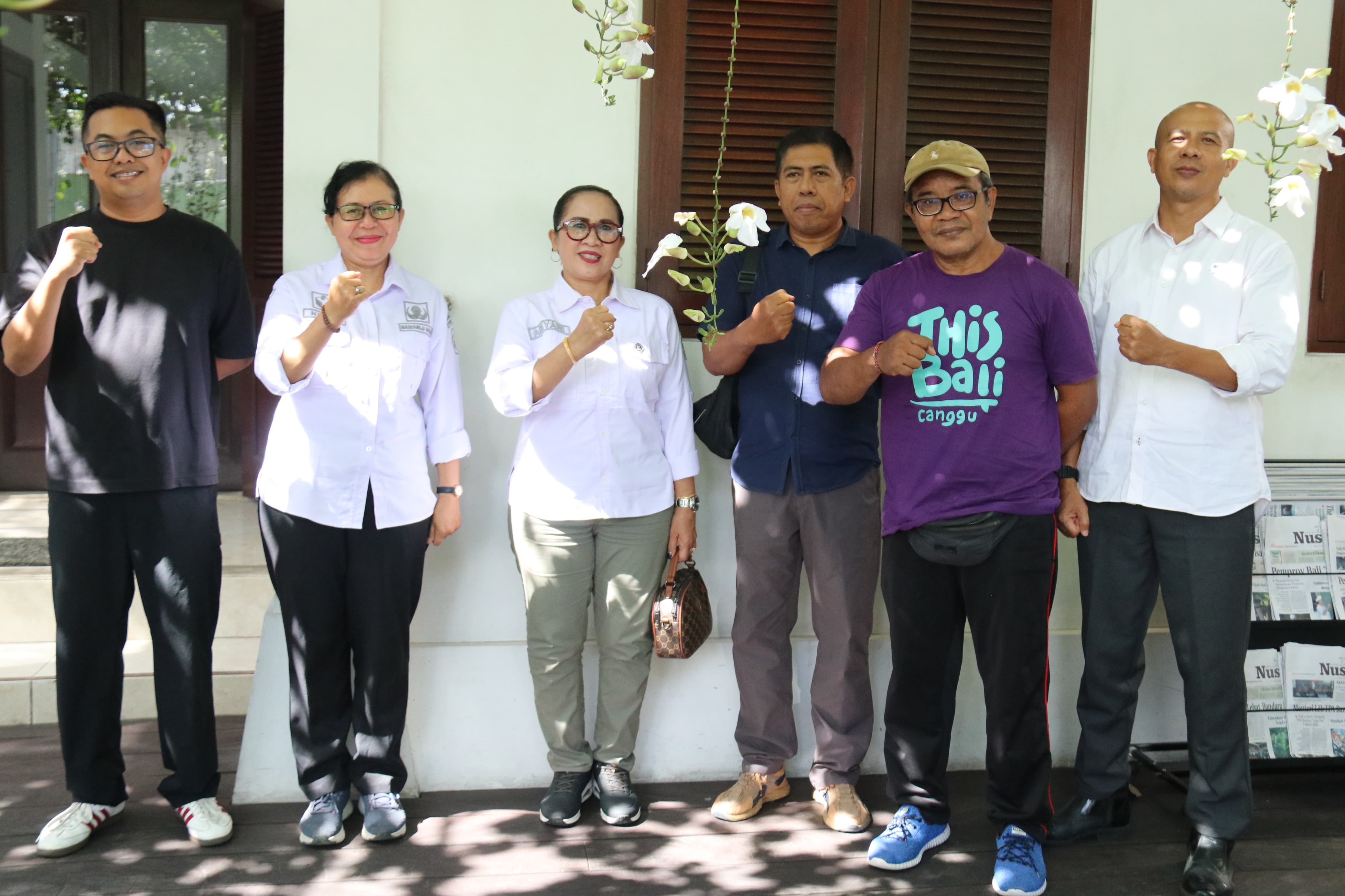 Kunjungan media antara Bawaslu Bali dengan Nusa Bali