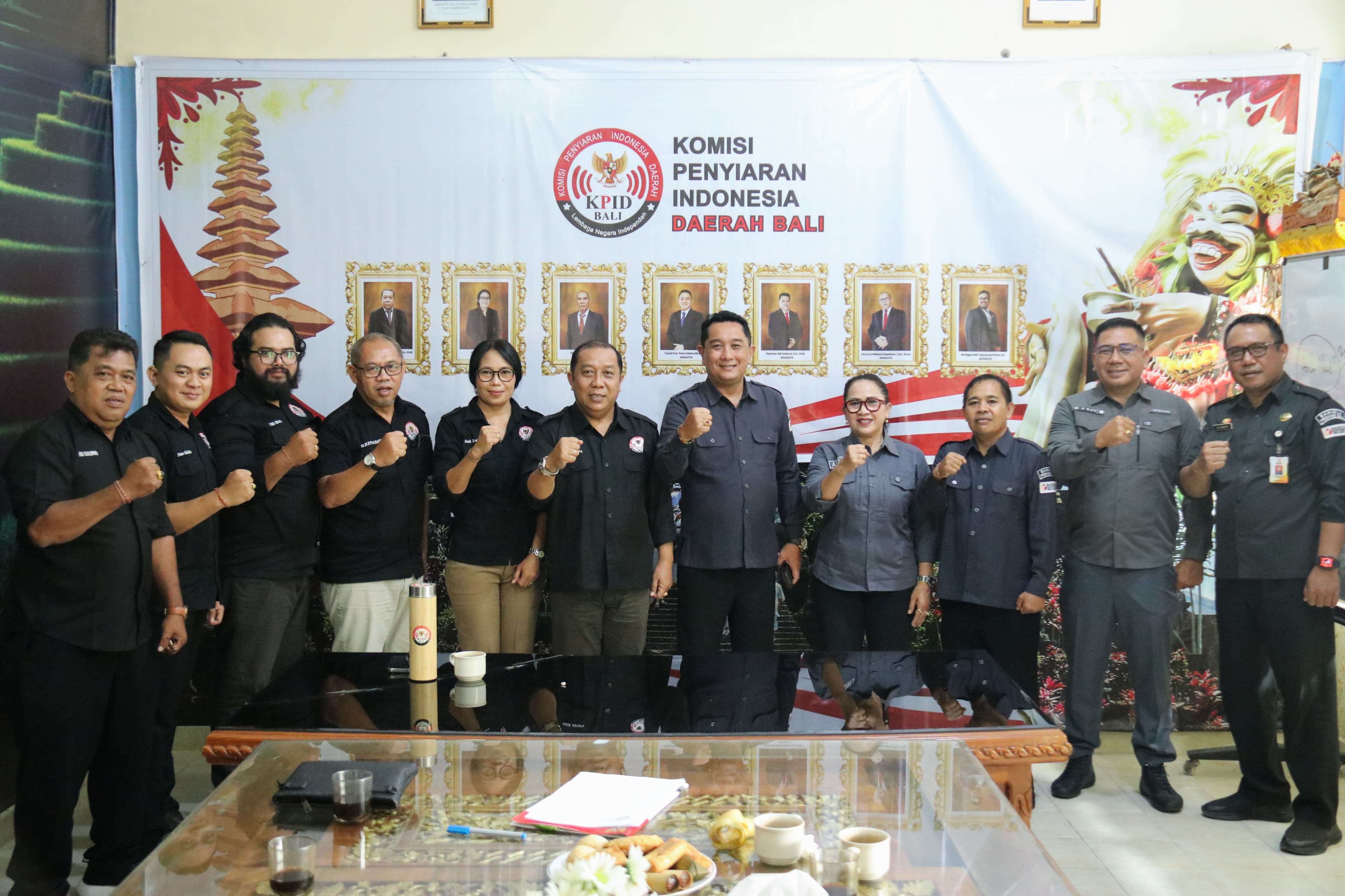 Koordinasi Bawaslu Bali dengan KPID Bali Pasca Pemilu dan Pilkada 2024