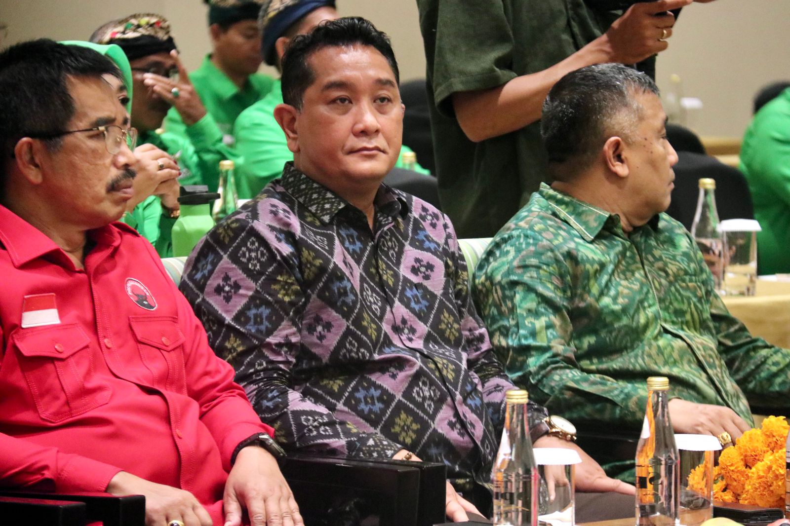 Ketua Bawaslu Bali, I Putu Agus Tirta Suguna saat ditemui dalam agenda pengukuhan DPW Partai PKB, Sabtu (7/2/2026) 
