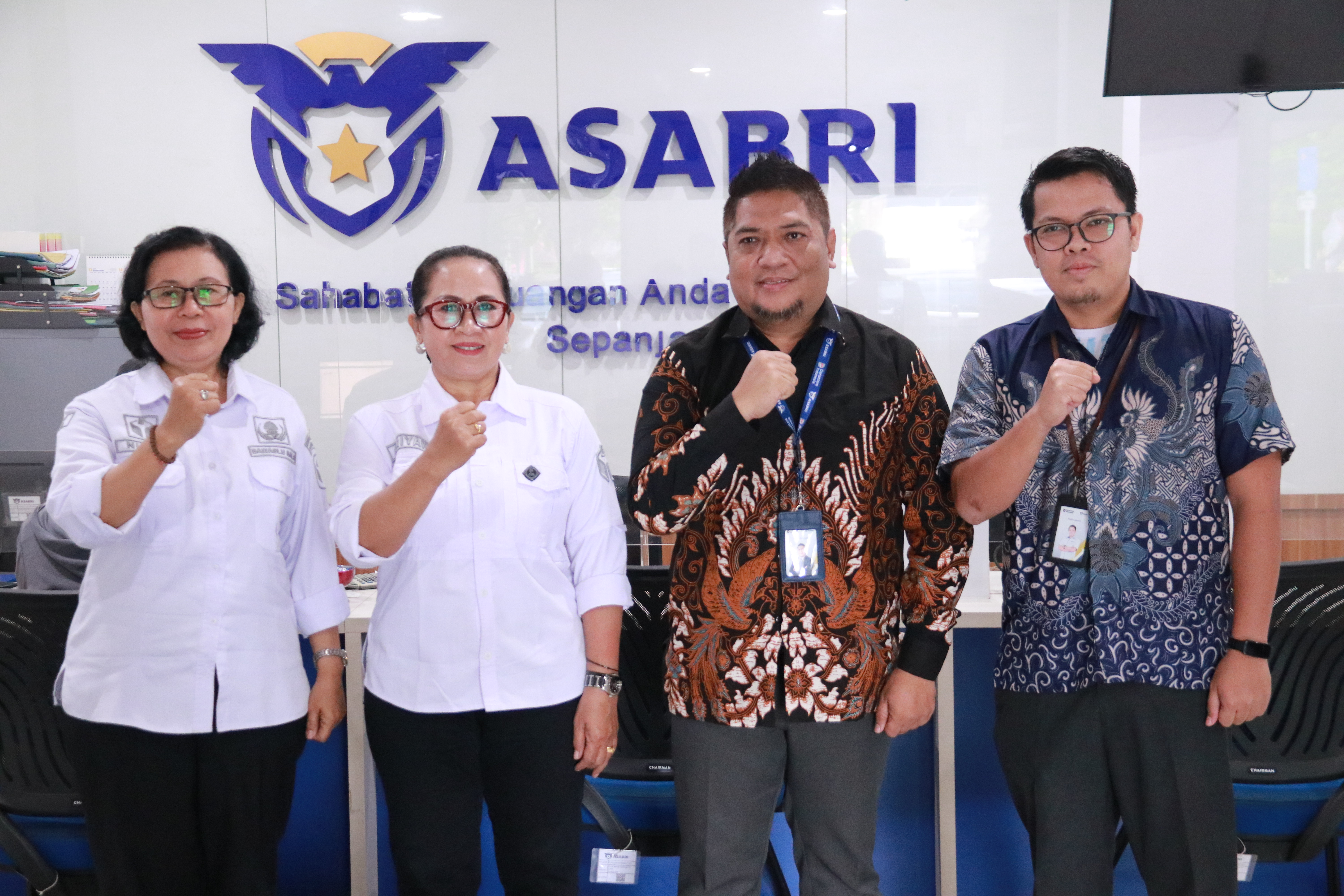 Cegah Purnawirawan kehilangan hak pilih Bawaslu Bali melaksanakan audiensi dengan ASABRI Denpasar