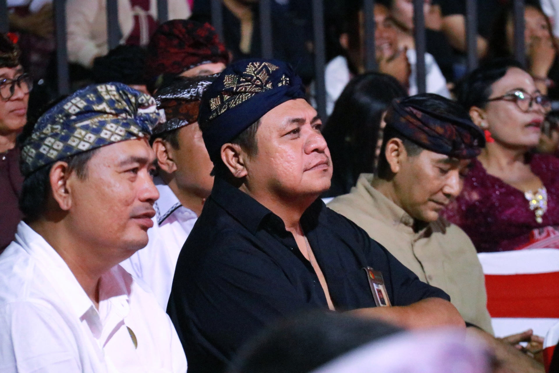 Anggota Bawaslu Bali, I Nyoman Gede Putra Wiratma saat hadiri pembukaan bulan Bung Karno di Art Center, Senin (1/6/2026)