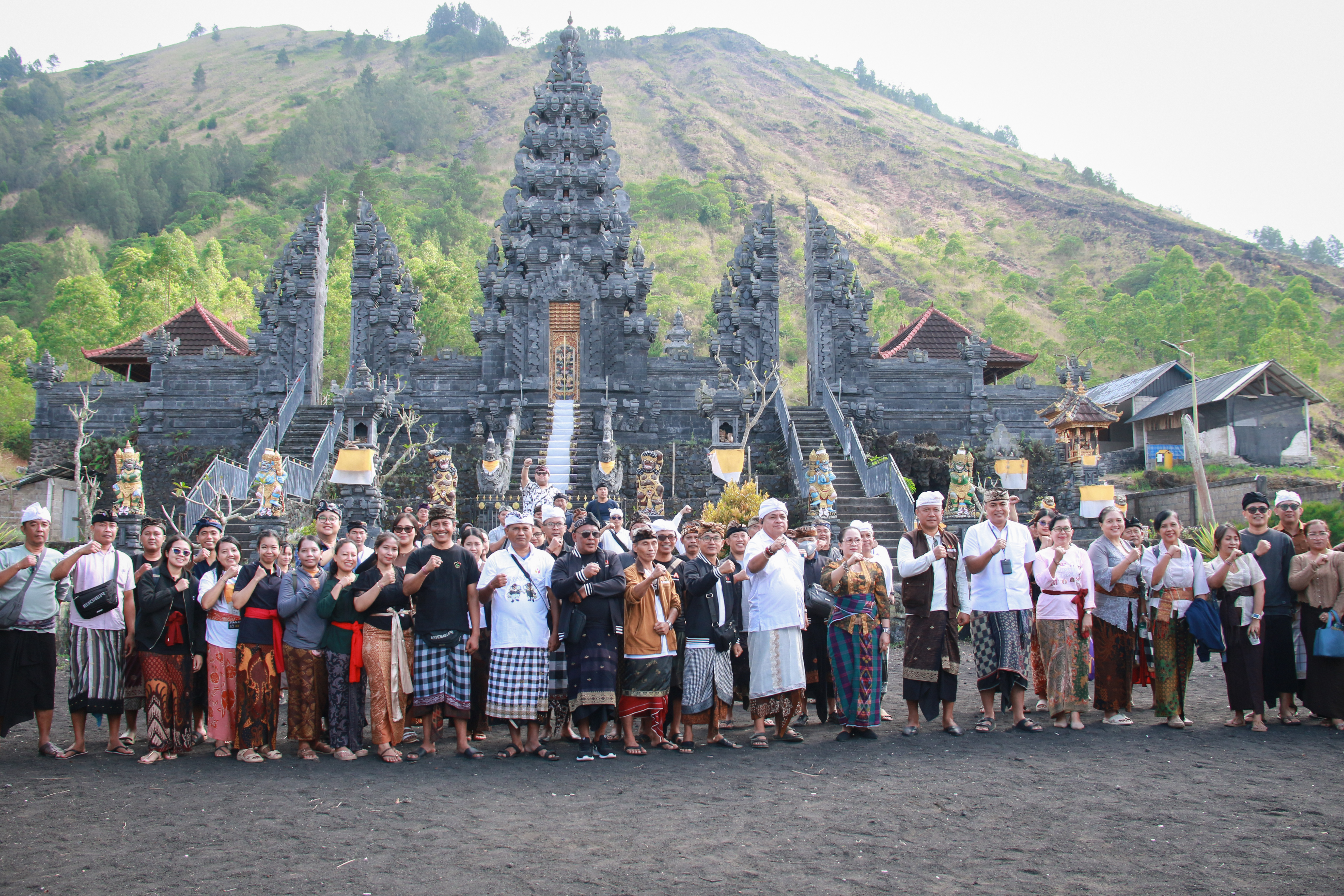 Jala Bawaslu Bali di Pura Pasar Agung Batur, Desa Batur Selatan, Kecamatan Kintamani, dan Dermaga Danau Batur