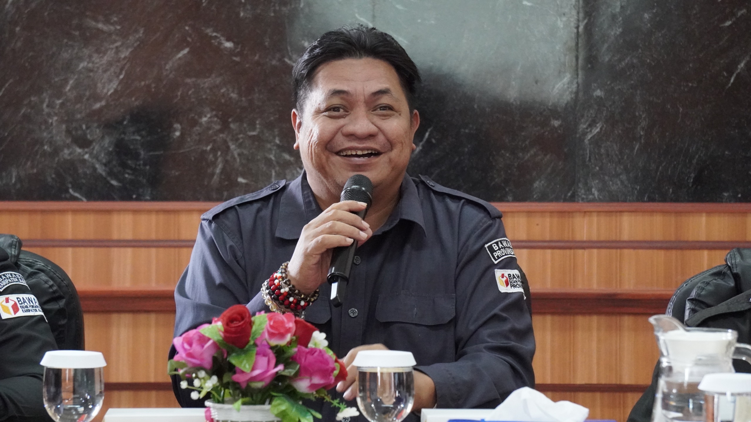 Wiratma menghadiri Rapat Optimalisasi Kehumasan Bawaslu Kabupaten Badung