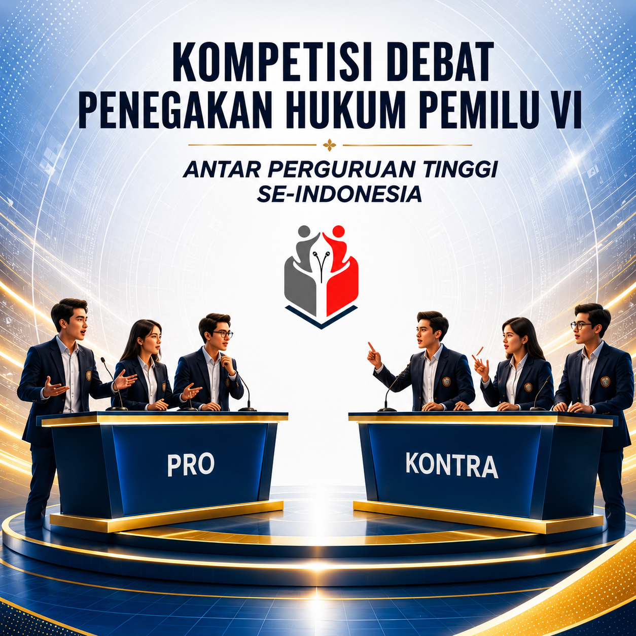 Pendaftaran Kompetisi Debat Penegakan Hukum Pemilu ke-VI