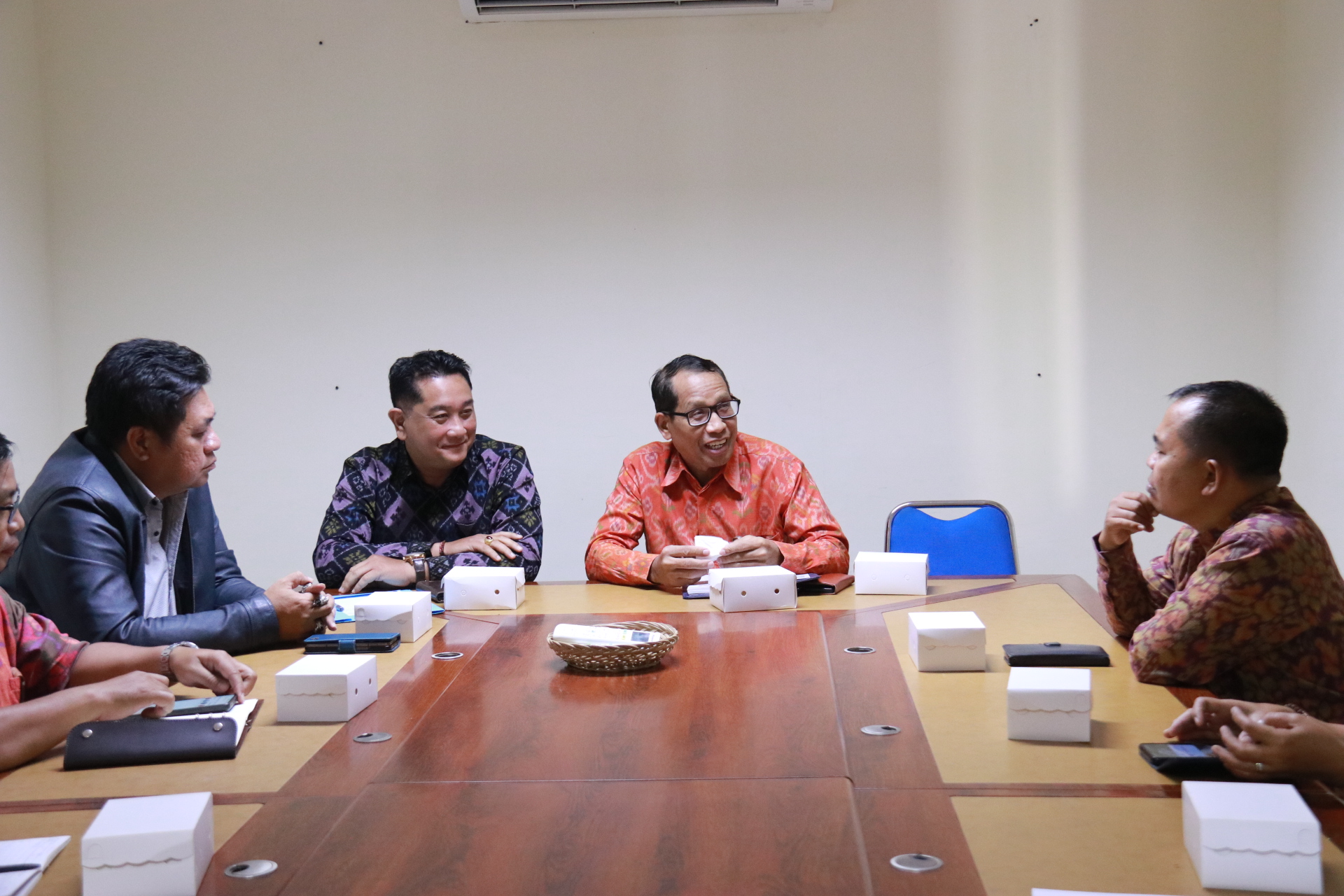Bawaslu Bali saat audiensi dengan Fakultas Ilmu Sosial dan Ilmu Politik Universitas Udayana, Selasa (28/7/2026).