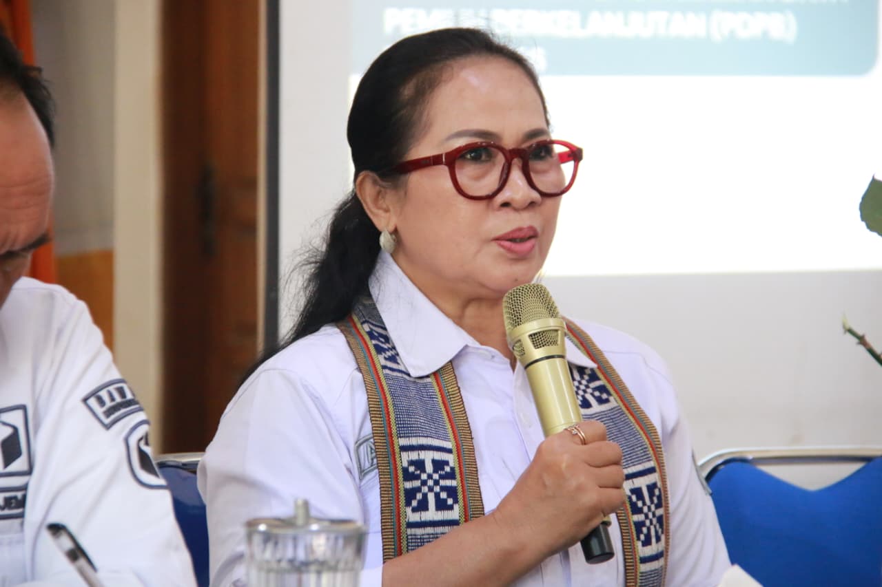 Ketut Ariyani Menghadiri Rapat Evaluasi Pengawasan Pemutakhiran Data Pemilih Berkelanjutan yang diselenggarakan Bawaslu Kabupaten Jembrana