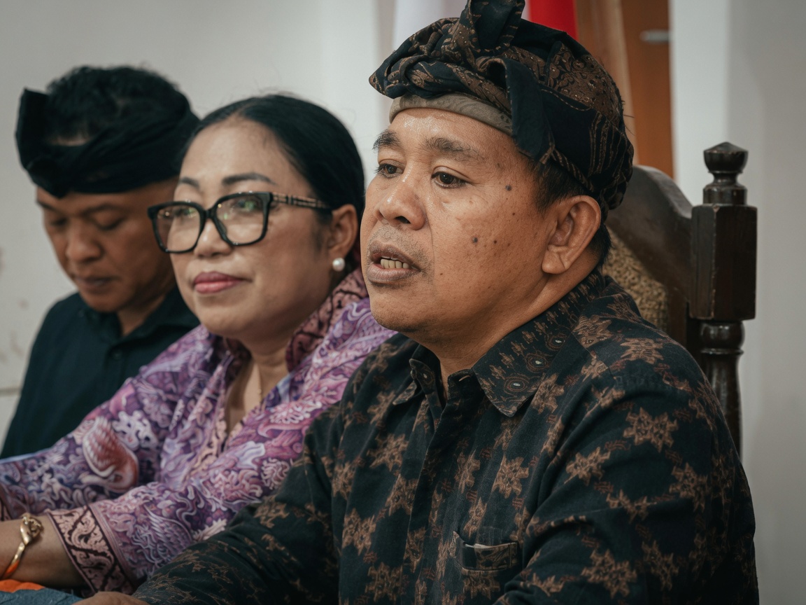 Anggota Bawaslu Bali, Gede Sutrawan saat hadir dalam Koordinasi Penyelesaian Sengketa Proses bersama Parpol di Karangasem, Kamis (16/7/2026)