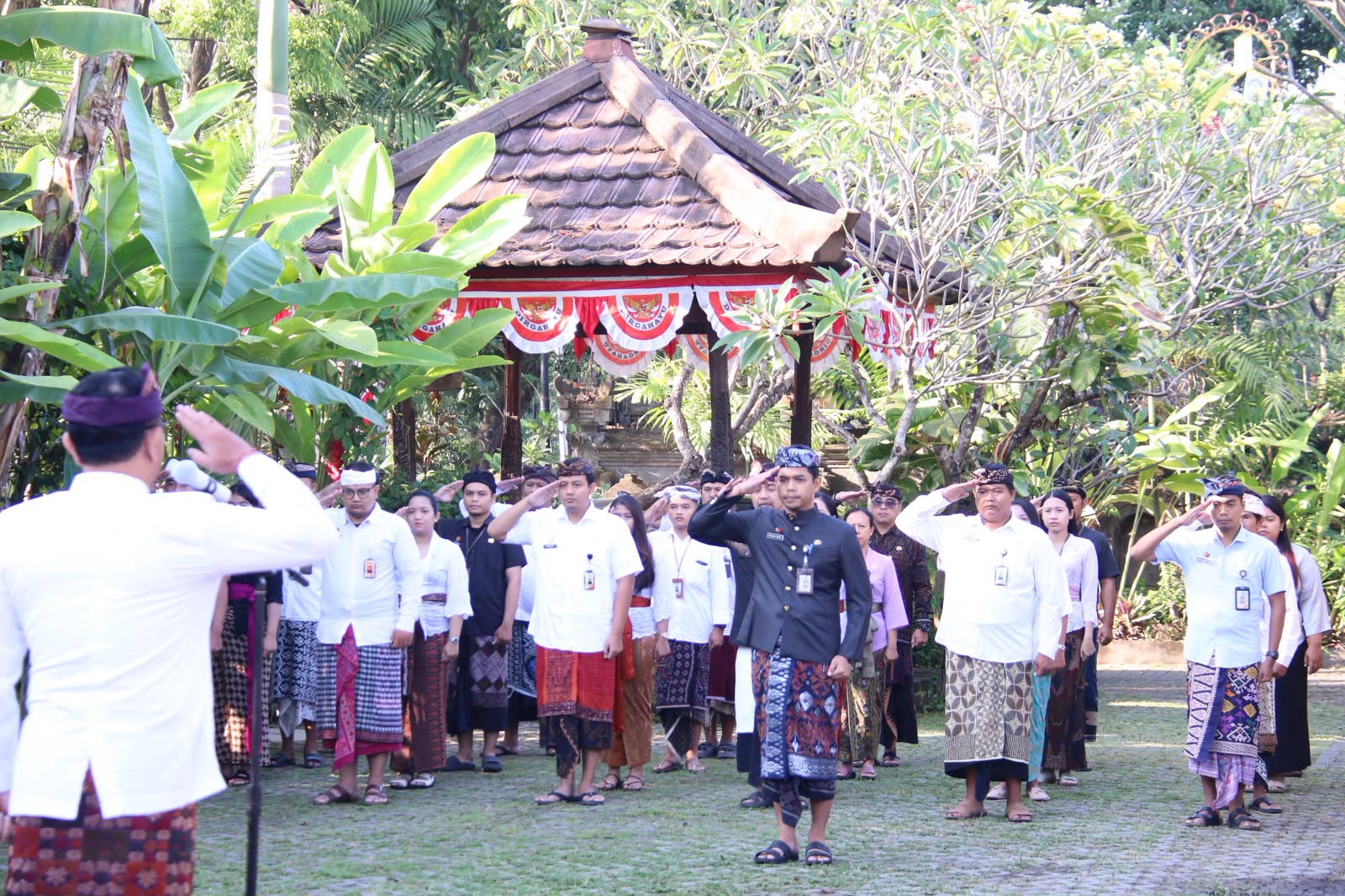 peringatan Hari Jadi ke-68 Provinsi Bali yang digelar Bawaslu Bali