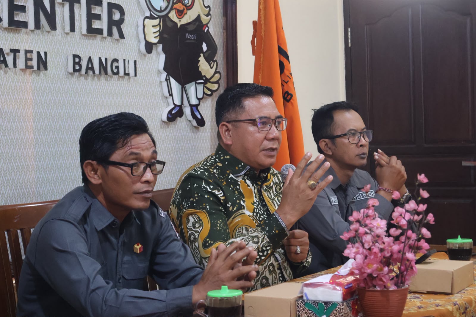 Rapat Pengelolaan Data dan Informasi Publik Bawaslu Kabupaten Bangli