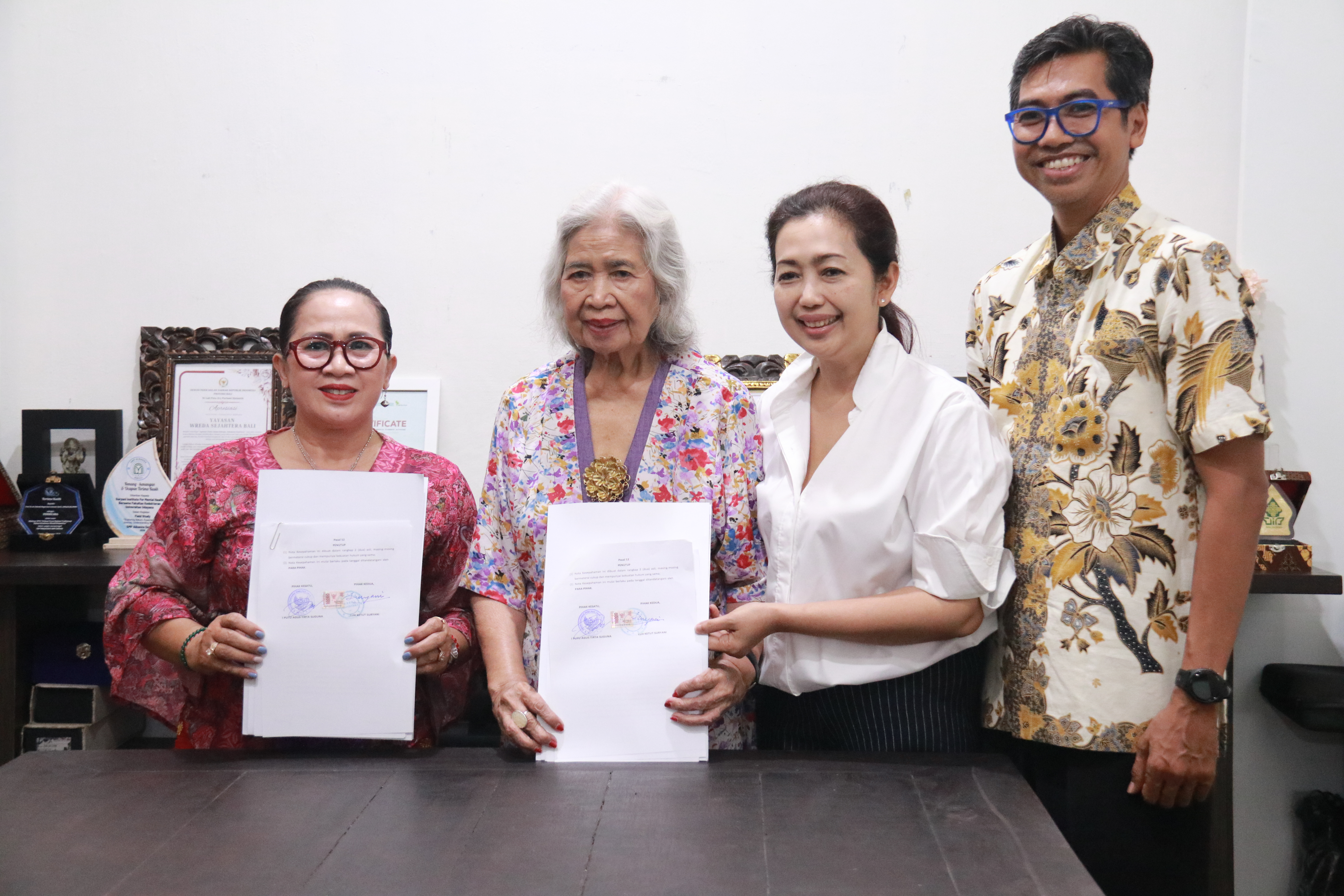 Bawaslu Provinsi Bali menggandeng Yayasan Wreda Sejahtera untuk memperluas pendidikan dan literasi politik bagi kelompok lansia