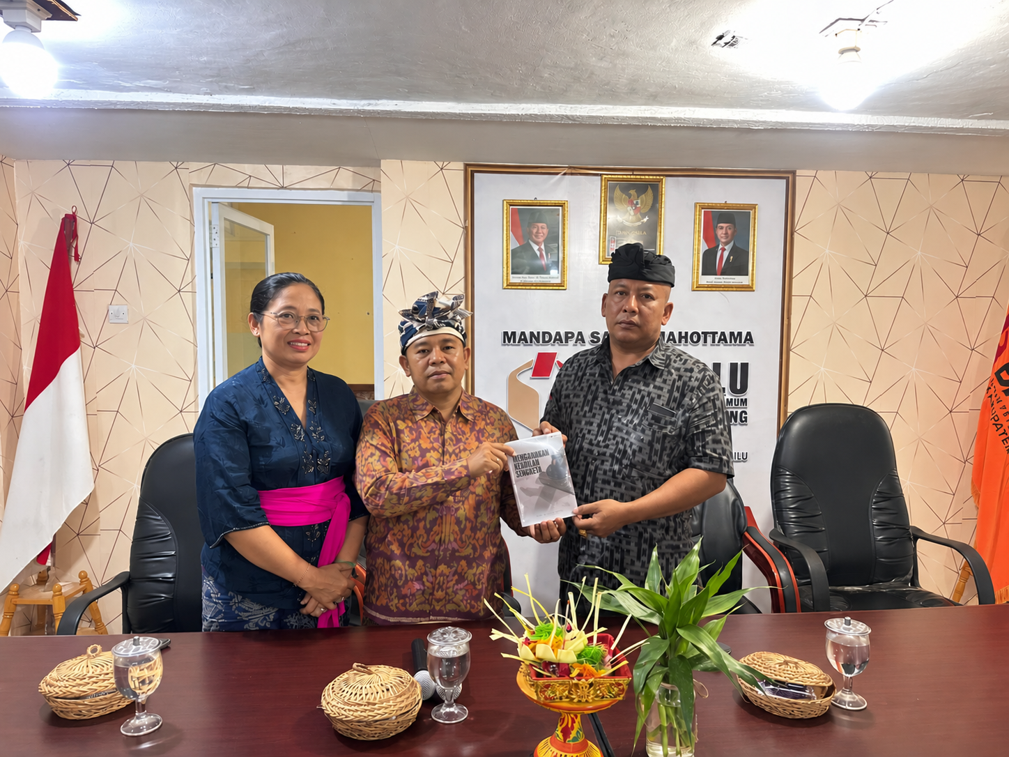 supervisi, monitoring, dan evaluasi bidang hukum dan penyelesaian sengketa di Kantor Bawaslu Kabupaten Klungkung