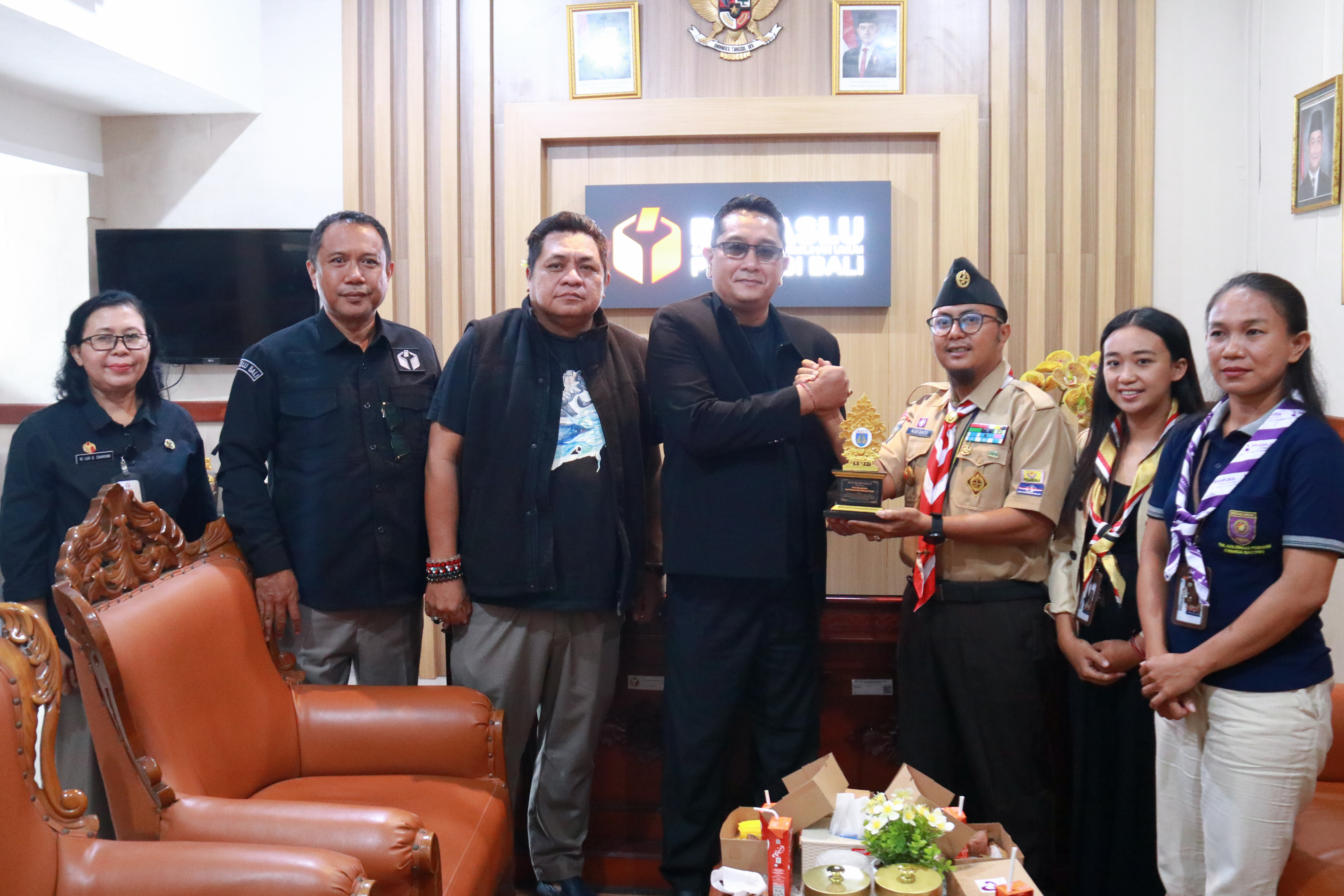 audiensi Kwartir Daerah (Kwarda) Gerakan Pramuka Bali 