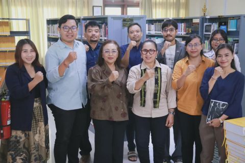 audiensi antara Bawaslu Bali dan Universitas Bali Internasional (UNBI)