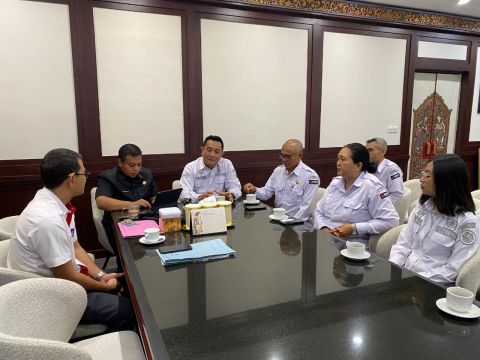 audiensi dengan Pemerintah Kabupaten Gianyar 