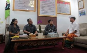 BAWASLU BALI KOORDINASI PERSIAPAN FASILITASI PELAKSANAAN PEMILIHAN GUBERNUR DAN WAKIL GUBERNUR BALI TAHUN 2018 DENGAN BUPATI KLUNGKUNG