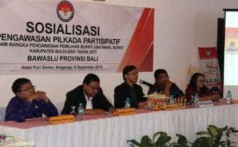 BAWASLU PROVINSI BALI GANDENG PERGURUAN TINGGI DAN OMS UNTUK MENGAWASI PILKADA BULELENG TAHUN 2017