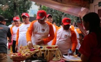 BAWASLU PROVINSI BALI MERIAHKAN GEBYAR SOSIALISASI AKBAR PENGAWASAN PARTISIPATIF YANG DILAKSANAKAN BAWASLU RI