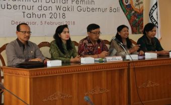 Bawaslu Bali Hadiri Rakor Terpadu Pemuktahiran Data Pemilih Pilgub Bali 2018
