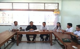 Bawaslu Provinsi Bali Melakukan Supervisi Ke Bawaslu Kabupaten Jembrana Terkait Perbaikan Laporan Komprehensif