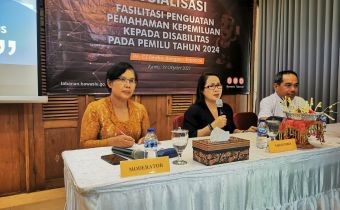 Rangkul Disabilitas, Ariyani Sebut Setiap Orang Miliki Peran Dalam Pemilu.