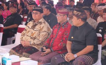 Bagja Resmikan Gedung Satu Atap Penyelenggara Pemilu Pertama di Indonesia