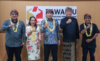 Kunjungan ke Bawaslu Bali, CNE Timor-Leste Pelajari Pola Pengawasan Partisipatif