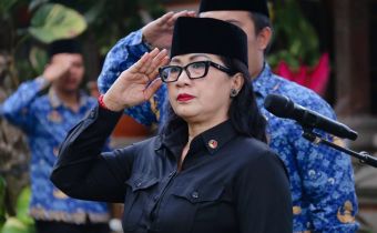 Bawaslu Bali Gelar Upacara Peringatan HUT Ke-79 Kemerdekaan RI dengan Penuh Khidmat