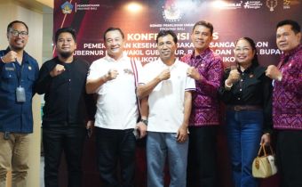 Bawaslu Karangasem Awasi Tes Kesehatan Bakal Pasangan Calon NADI