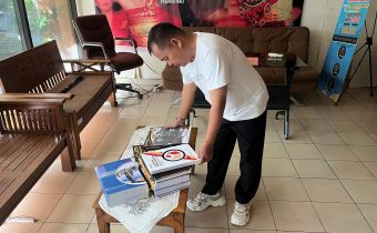 Bawaslu Bali Tata Ulang Pojok JDIH, Wujud Ikhtiar Sebarkan Informasi Hukum Kepemiluan