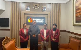 Ketua Bawaslu Bali Terima Audiensi IMM Bahas Kolaborasi Pengawasan Pemilu