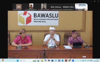 Perkuat Pemahaman Hukum Pemilu, Bawaslu Bali Gandeng Kalteng Berbagi Pengalaman Sengketa
