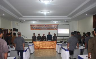 Bimtek bagi Panwaslu Kecamatan se-Kabupaten Gianyar dalam tahapan kampanye dalam rangka Pemilihan Gubernur dan Wakil Gubernur, Bupati dan Wakil Bupati Gianyar Tahun 2018