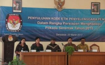 KETUA DKPP INGATKAN KEMBALI PENTINGNYA KODE ETIK BAGI PENYELENGGARA PEMILU
