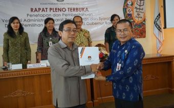 KPU Bali Umumkan Hasil Penelitian Syarat Pencalonan dan Syarat Calon