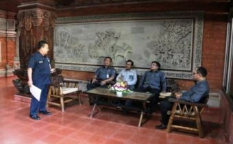 MEMASTIKAN KESIAPAN ANGGARAN PENGAWASAN PILGUB TAHUN 2018, BAWASLU BALI GAGAL TEMUI SEKDA PROVINSI BALI