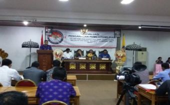 PELAKSANAAN EVALUASI PENGAWASAN PILKADA TAHUN 2015 BAGI PANWAS KABUPATEN/KOTA SE-BALI