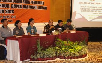 Panwaslu Kabupaten Gianyar Gelar Rakor Sentra Gakkumdu Dalam Rangka Pemilihan Gubernur dan Wakil Gubernur, Bupati dan Wakil Bupati Tahun 2018