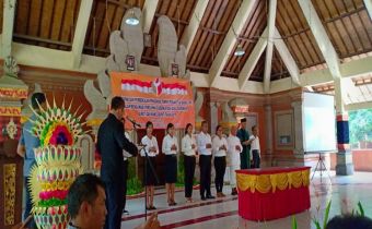 Pelantikan dan Pembekalan Pengawas Tempat Pemungutan Suara (PTPS) se-Kabupaten Gianyar