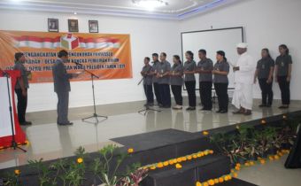 Pengangkatan dan Pengukuhan Panitia Pengawas Pemilihan Umum Kelurahan/Desa se-Kabupaten Gianyar