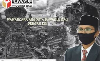 Wawancara RRI dengan Anggota Bawaslu Bali terkait Pengawasan Pelaksanaan Pilkada 9 Desember 2020 ditengah Pandemi Covid- 19.