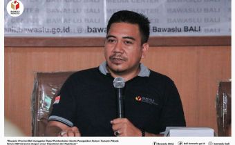 Bawaslu Provinsi Bali menggelar Rapat Pembentukan Sentra Penegakkan Hukum Terpadu Pilkada Tahun 2020