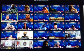Ketua Bawaslu Bali mengikuti syukuran virtual Ulang Tahun DKPP RI Ke 8