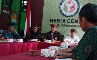 Kordiv Penindakan Pelanggaran Bawaslu Bali Menghadiri Rapat Pembentukan Sentra Penegakan Hukum Terpadu Tahun 2020 Bawaslu Kabupaten Bangli