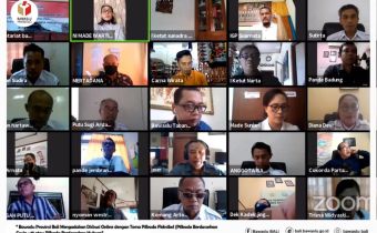 Diskusi Online dengan Tema “Pikada Fleksibel (Pilkada Berdasarkan CoViD – 19 atau Pilkada Berdasarkan Hukum)"