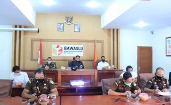 Rapat Koordinasi Nasional daring Sentra Gakkumdu Pemilihan Gubernur, Bupati, dan Walikota Tahun 2020 