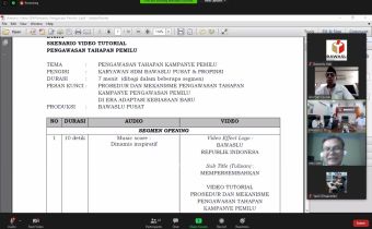 Bawaslu Bali ikut ambil bagian dalam pembuatan Video Tutorial Pengawasan Tahapan Kampanye Pemilu