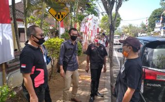 Pastikan Tahapan Pendaftaran Calon berjalan Baik, Kordiv Pengawasan Bawaslu Bali Turun Langsung Melakukan Pengawasan