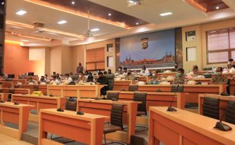 Bawaslu Bali menghadiri Undangan Vidcon dari Polri Terkait Kesiapan Pelaksanaan Pilkada Tahun 2020