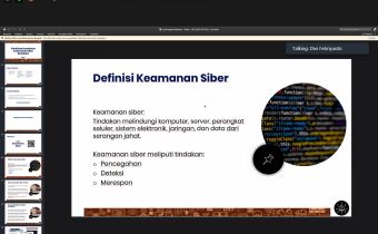 BIMTEK KEBERSIHAN SIBER DI LINGKUNGAN BAWASLU PROVINSI